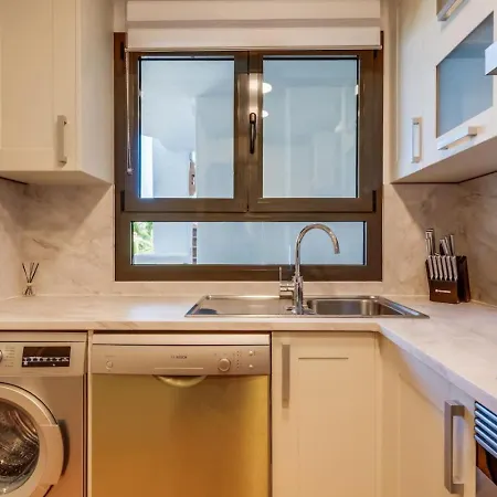 2br Sunset Golf With Sea View And Private Terrace אסטפונה