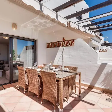 2br Sunset Golf With Sea View And Private Terrace Apartment