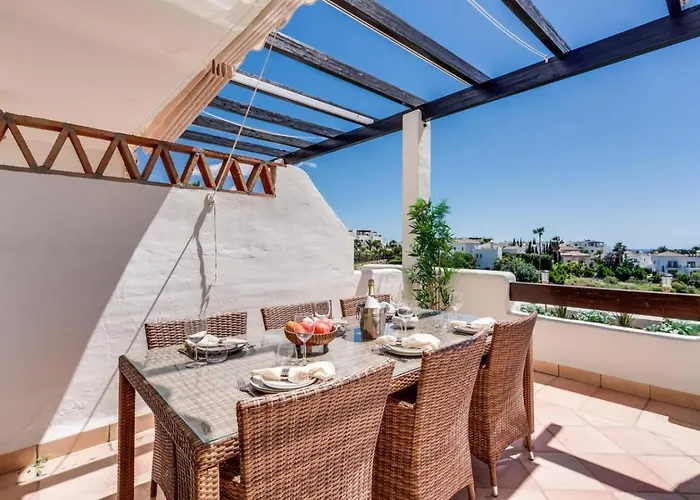 2br Sunset Golf With Sea View And Private Terrace Estepona