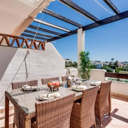 2br Sunset Golf With Sea View And Private Terrace 에스테포나