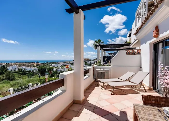 2br Sunset Golf With Sea View And Private Terrace *